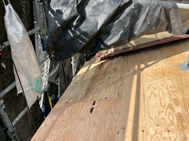 構造用合板増し張り